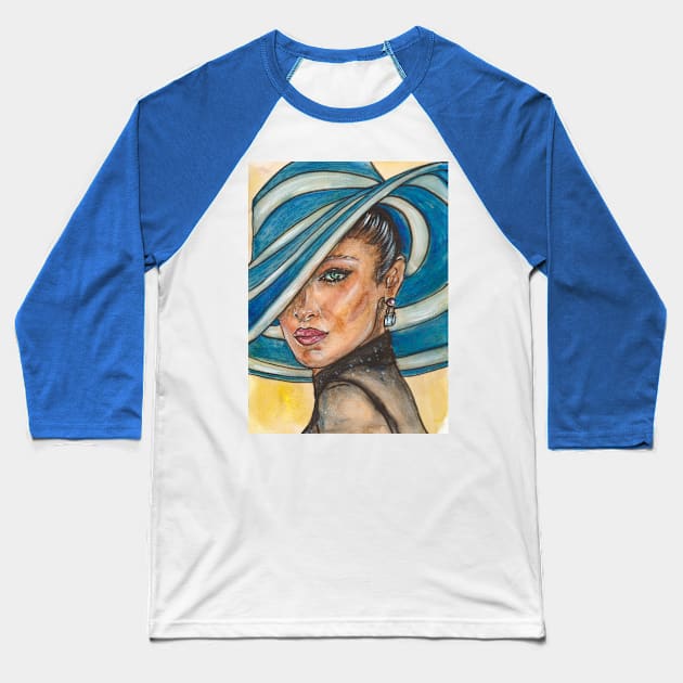 Bella Hadid Baseball T-Shirt by Svetlana Pelin